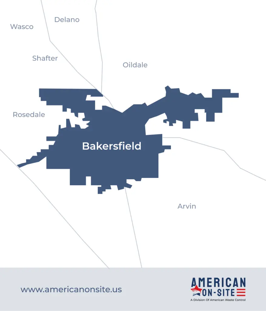 Bakersfield Map