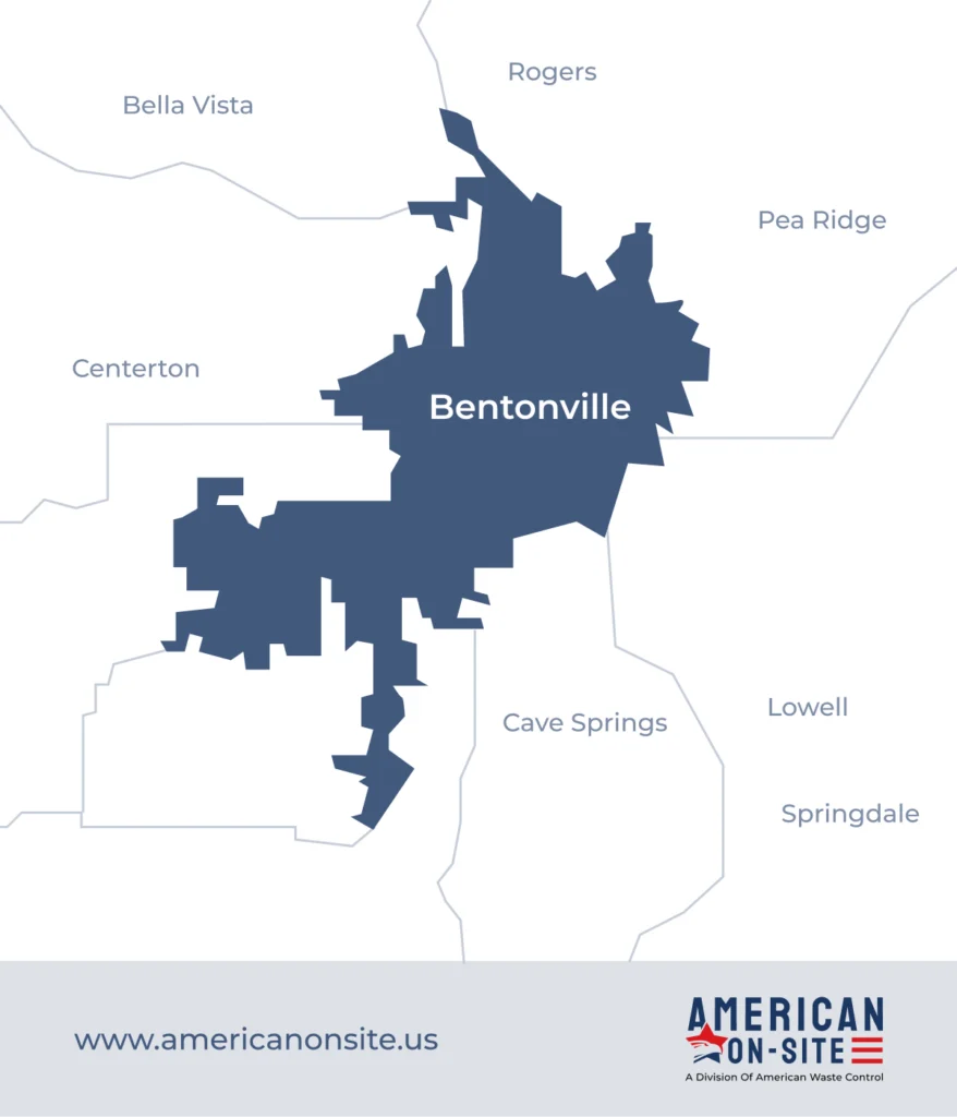 Bentonville Map