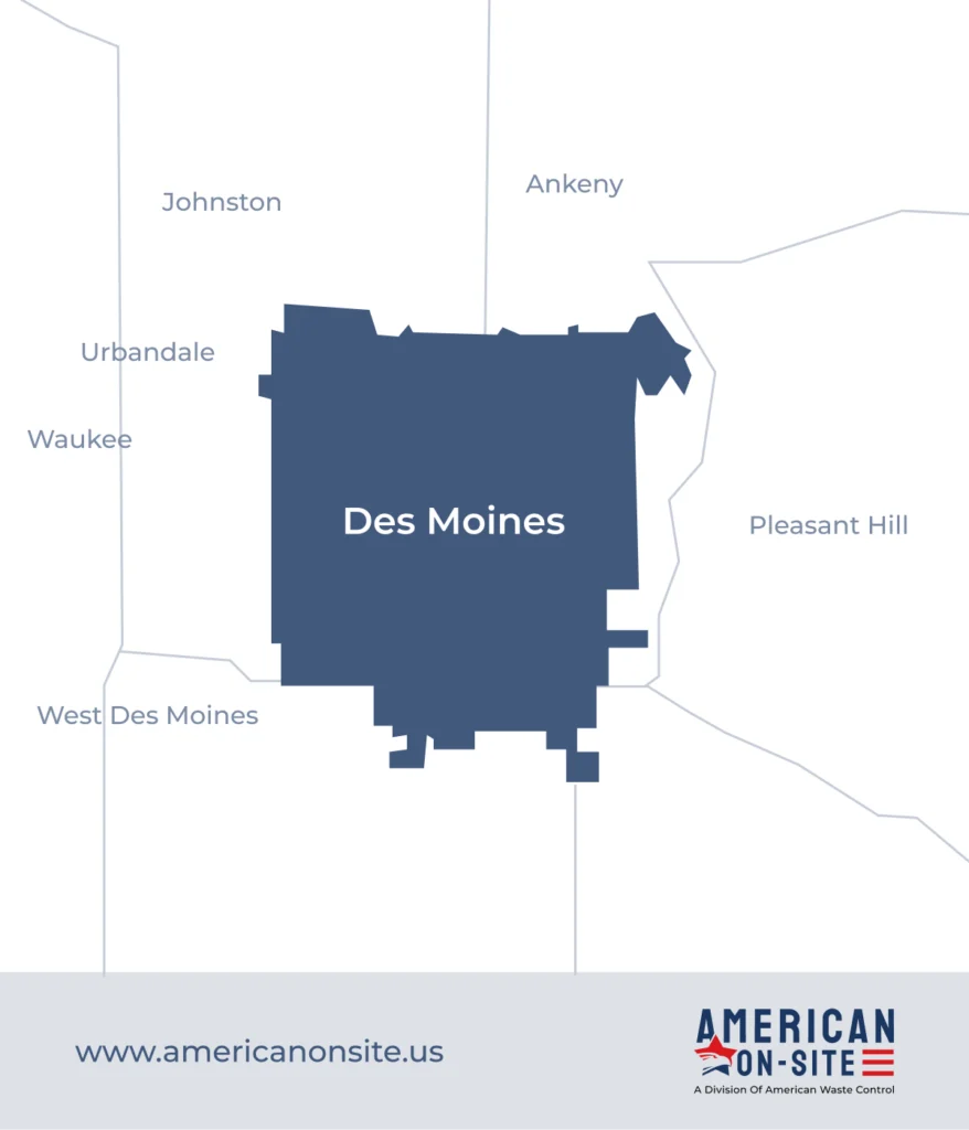 Des Moines Map