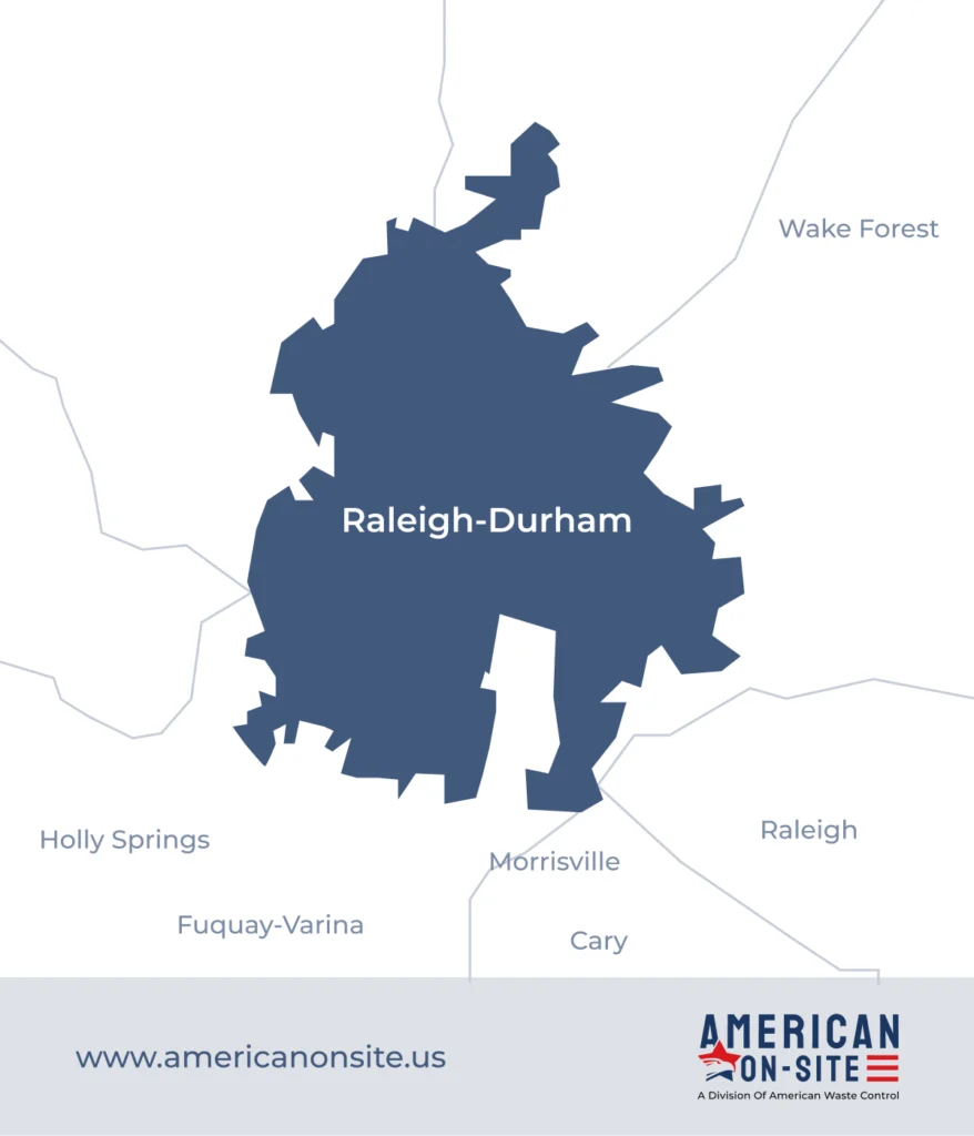 Raleigh-Durham Map